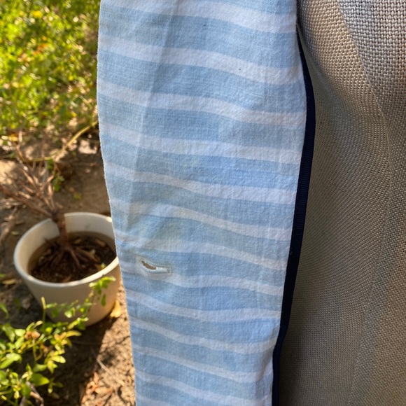 Frame 100% cotton lightweight blazer with great pockets and thin shoulder pads - Picture 16 of 16